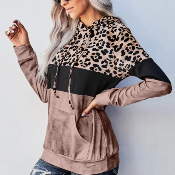 💜 New Adorable Colorblock Hoodie - Picture 3 of 8